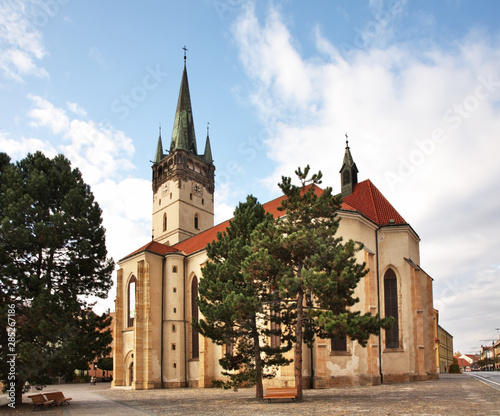 Billede på lærred Saint Nicholas Concathedral in Presov. Slovakia