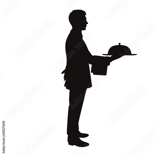 Waiter Silhouette