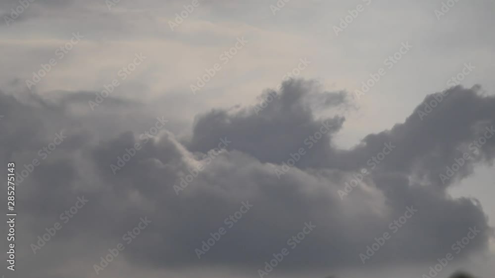 Stormy clouds in the sky during the monsoon Stormy clouds in the sky during the monsoon