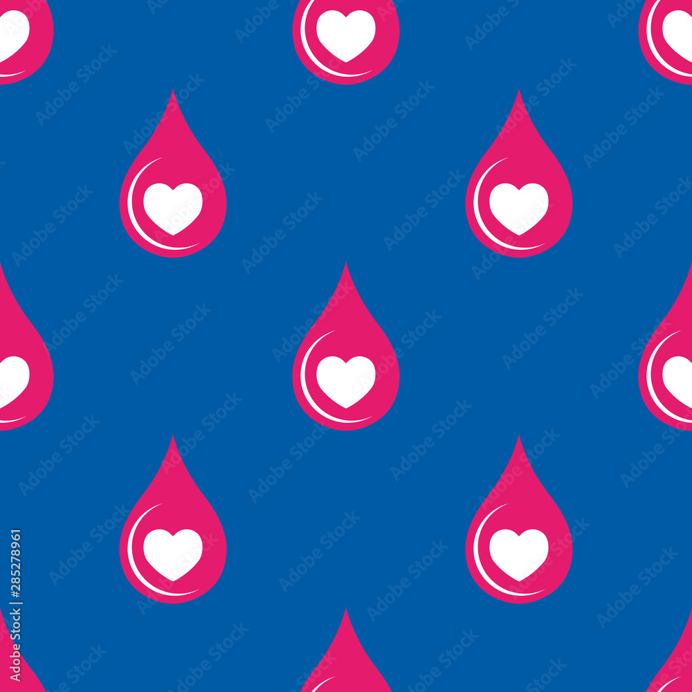 Blood droplet pattern design