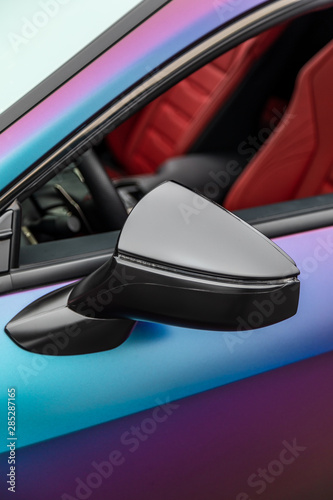 Modern concept super car exterior design detail - mirror © Nikita