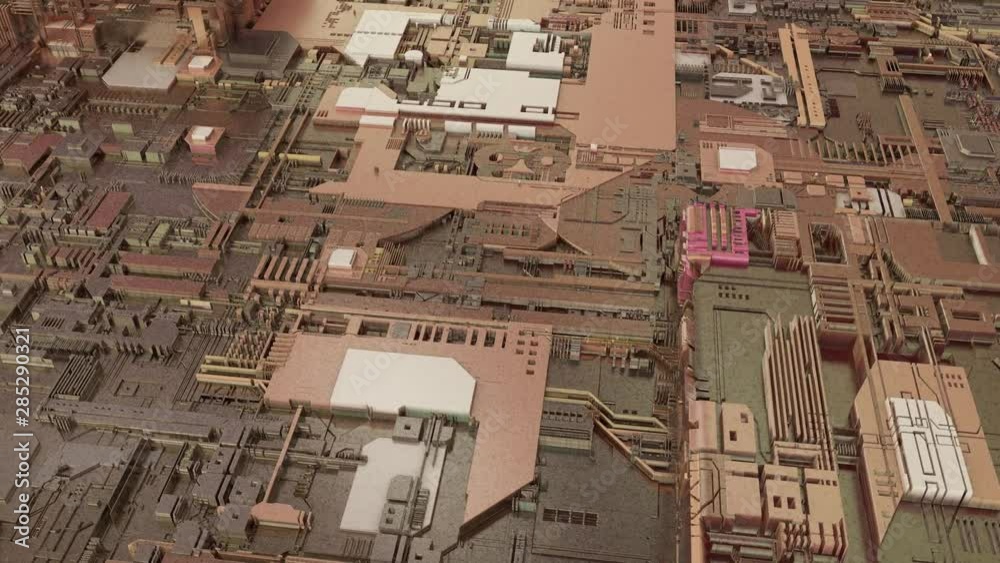3D animation of futuristic background of many technological products on a moving surface. The idea of developing electronics for screensavers on the desktop. 3D animation of futuristic background of many technological products on a moving surface. The idea of developing electronics for screensavers on the desktop.