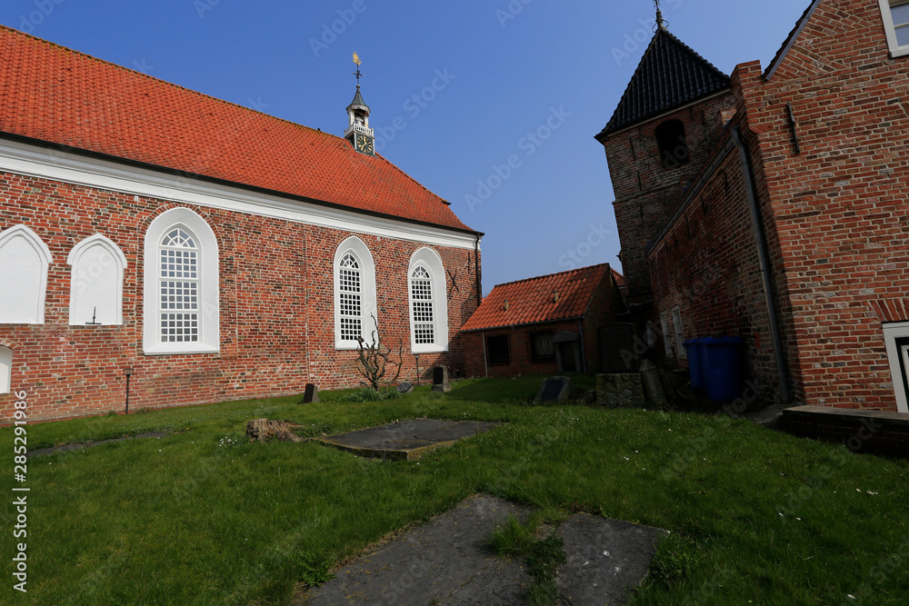 Church, Evangelical Reformed Church, Greetsiel, Germany, Europe