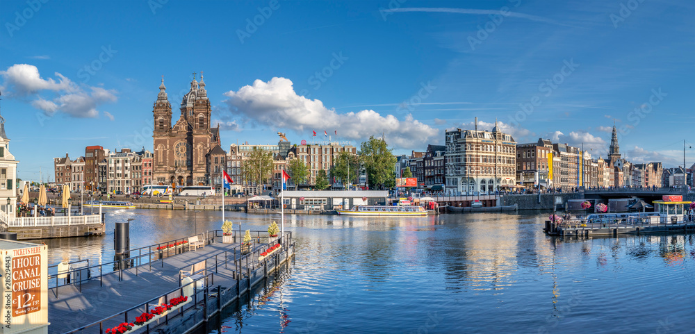 Saint Nicholas Church in Amsterdam, Netherlands