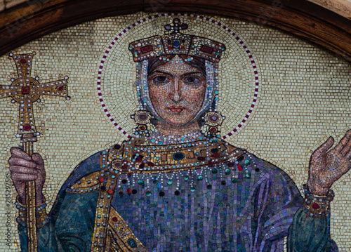 Orthodox sculpture saint