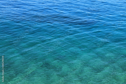 Beautiful crystal sea background