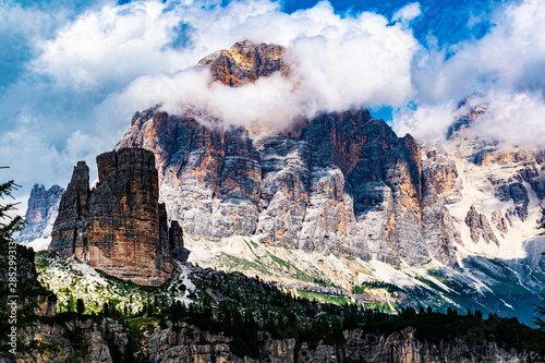 hiking in the dolomites one
