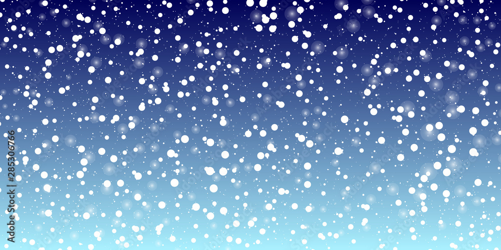 Snow Background. Winter sky. Vector. Snow Background. Winter sky. Vector.