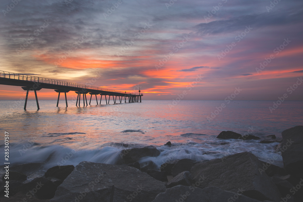 Fototapeta premium Mediterranean sunrise