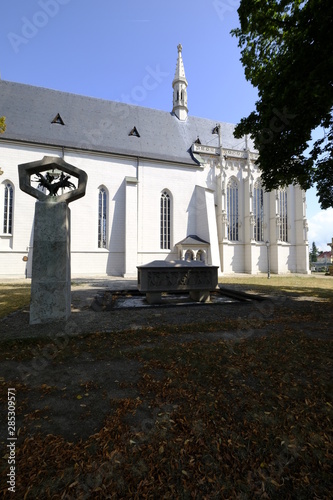 Die Ritterkapelle in der Altstadt von Haßfurt, Unterfranken, Franken, Bayern, Deutschland photo