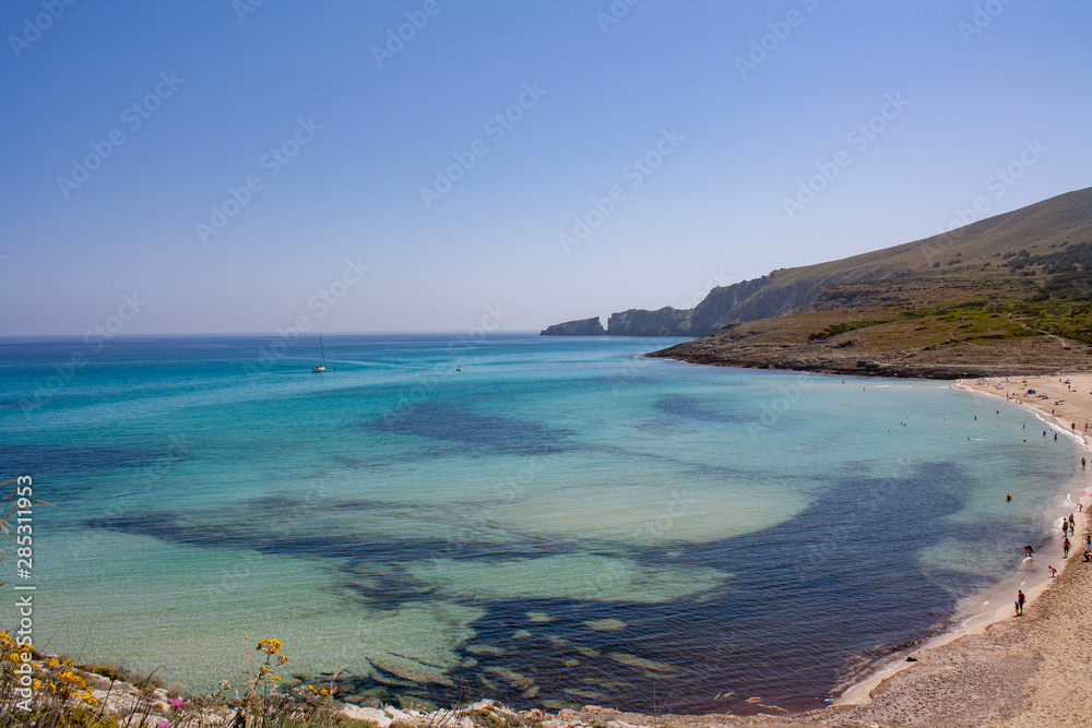 Obraz premium Beautiful mediterranean scene on Mallorca, Spain