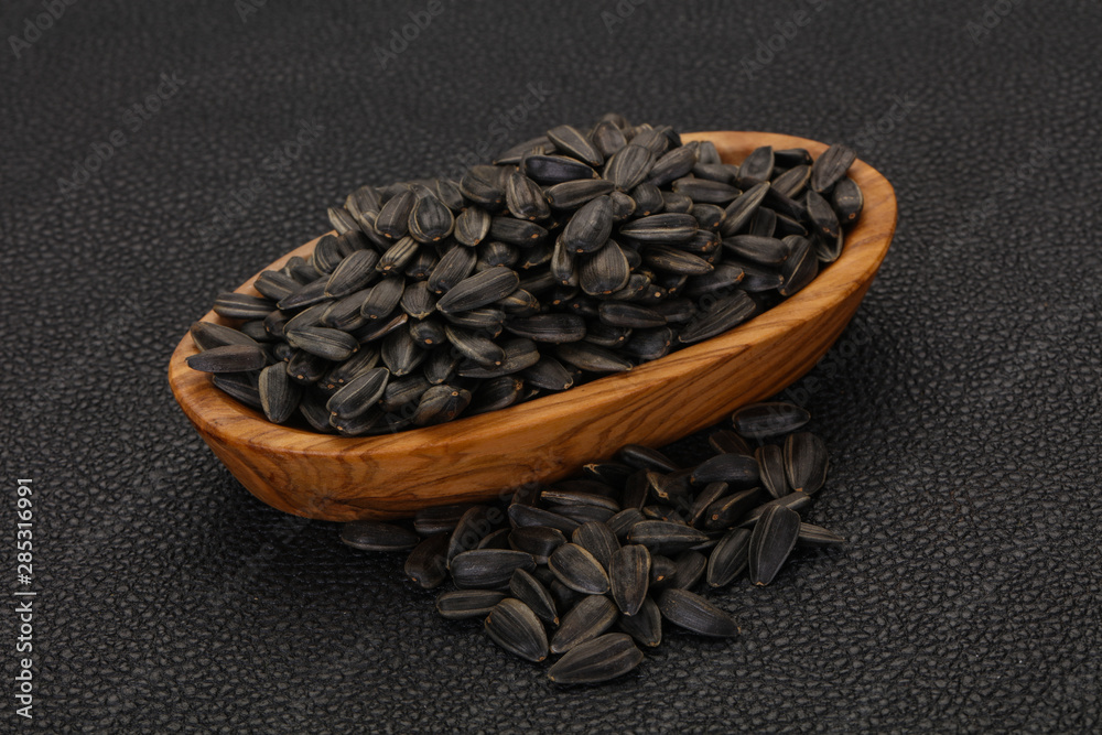Tasty roasted sunflower seeds heap Tasty roasted sunflower seeds heap
