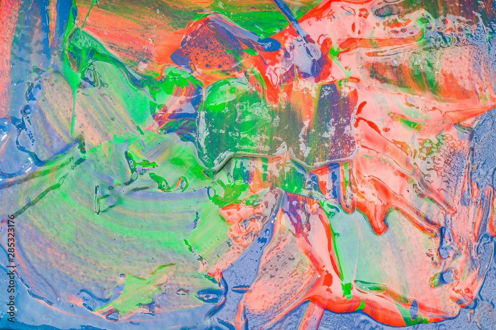 Obraz premium Fluid art- artwork painting abstract