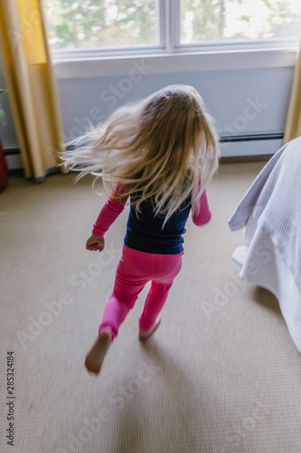 Father Chasing Daughter