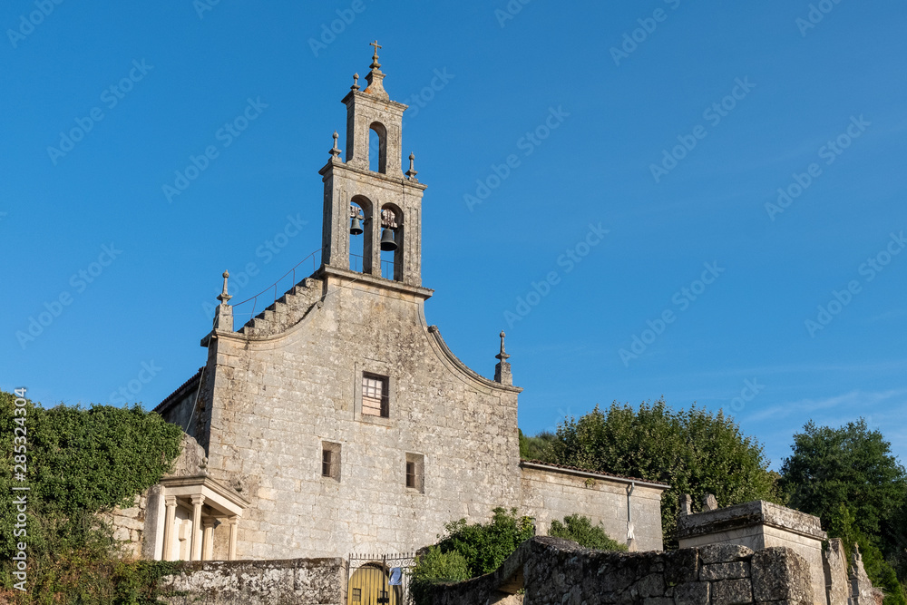 Iglesia de Santa Maria de la Vilanova, Allariz, Ourense. Galicia. Spain.