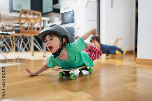 Kids playing indoor