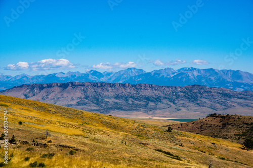 Views of the Boulder Valley, Montana, near Livingston and Big Timber photo