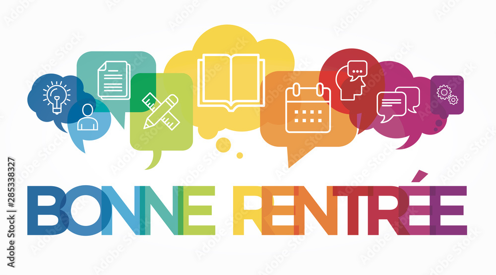 Bonne rentrée ! Stock Vector | Adobe Stock