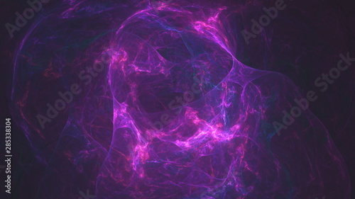 Abstract fractal light background. Digital 3d rendering backdrop.