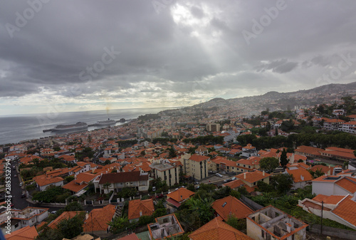 Views of Funchal from the cable car (Madeira)