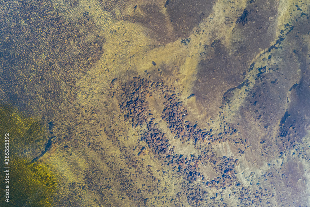 A river that is drying up due to the severe drought in New South Wales, Australia A river that is drying up due to the severe drought in New South Wales, Australia