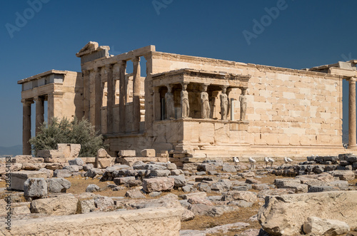 Antiche rovine dell'Eretteo, Acropoli, Atene