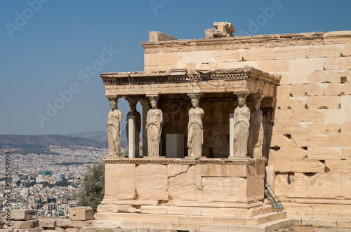 Cariatidi dell'Eretteo, Atene, Aerith, bizantino