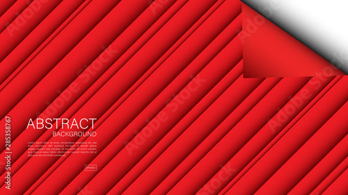 Red abstract background, Geometric vector, graphic, Minimal Texture, cover design, flyer template, banner, web page, book cover, advertisement, printing template, decoration wallpaper.
