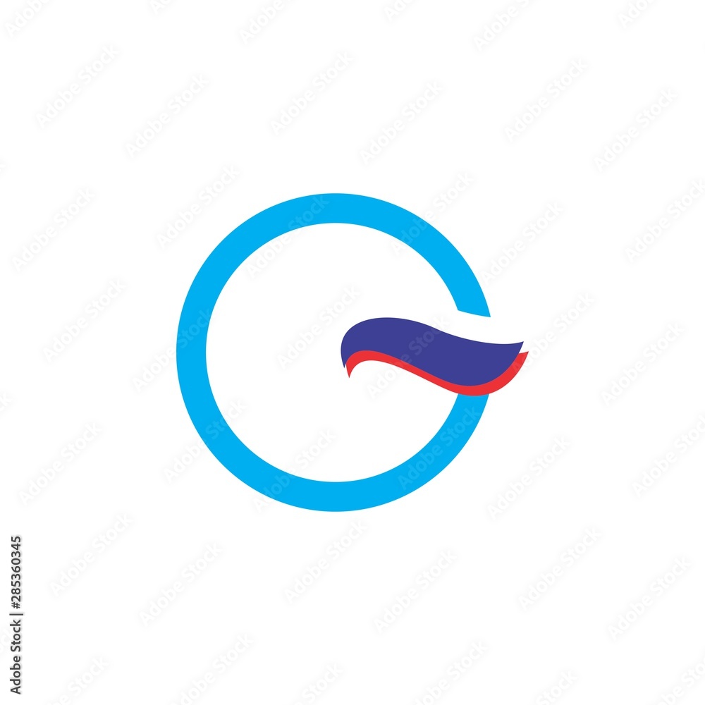 G letter with Eagle beak logo design vector G letter with Eagle beak logo design vector