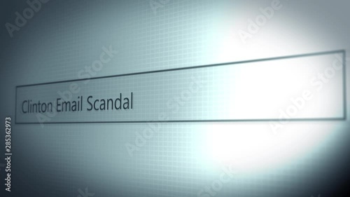 Controversial Web Search Result Series - Clinton Email Server