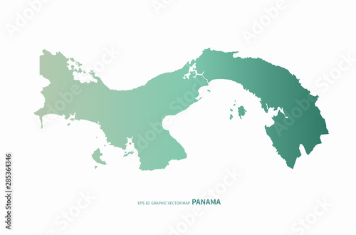 graphic vector map of south...