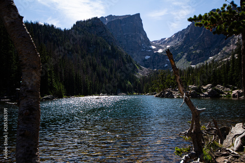 lake in the mountains