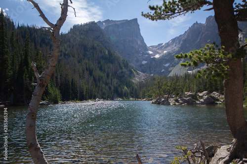 lake in mountains