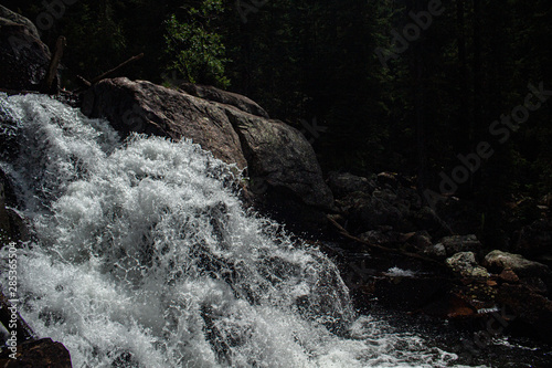 waterfall in forest