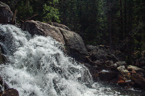 waterfall in forest