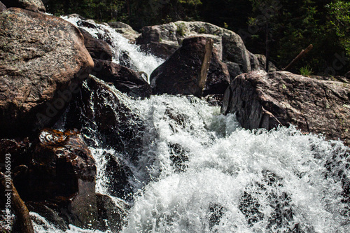 waterfall in forest