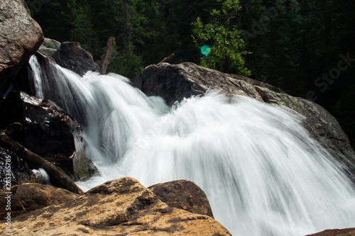waterfall in forest
