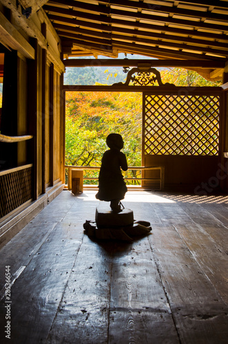 Scenery around Kozanji-temple in Kyoto,Japan.Kozanji-temple is a World Heritage site.