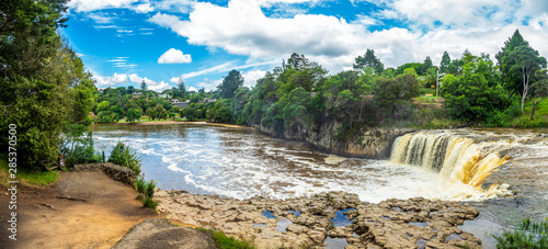 Haruru Falls in New Zealand photo