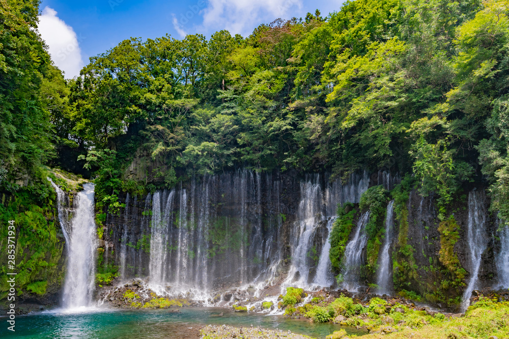 静岡県富士宮市　白糸の滝