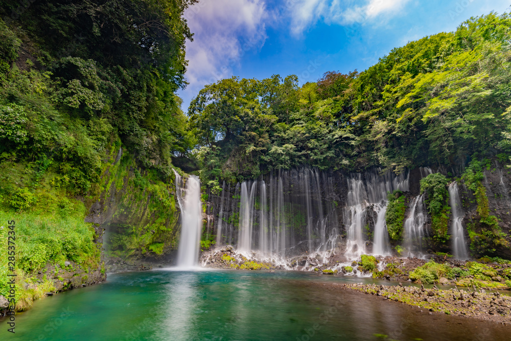 静岡県富士宮市 白糸の滝 静岡県富士宮市 白糸の滝