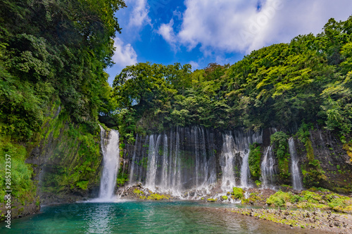 静岡県富士宮市　白糸の滝
