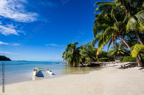 Amazing landscape of Tahiti