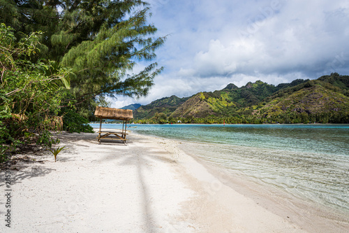 Amazing landscape of Tahiti