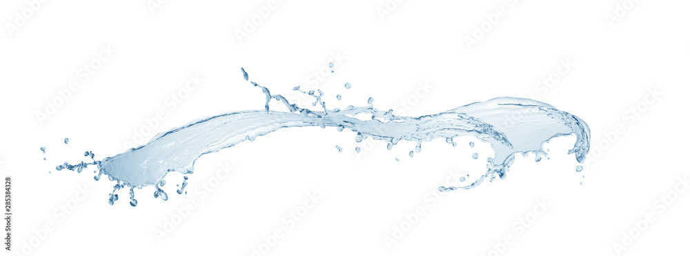 Obraz premium Water splash ,water splash isolated on white background