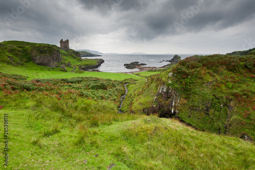Gylen castle ruin on the island of Kerrera