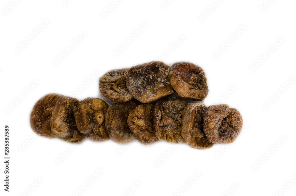 dried figs isolated on a white background dried figs isolated on a white background
