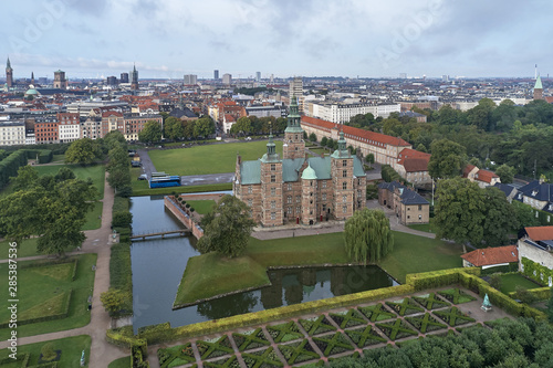 Canvas Print Rosenborg Castle located in Denmarks capital, Copenhagen