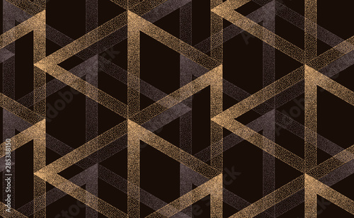 Fashionable geometric design. Used for clothing, textile, wallpaper, background and other decoration.