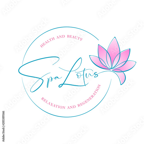 lotus logotype template